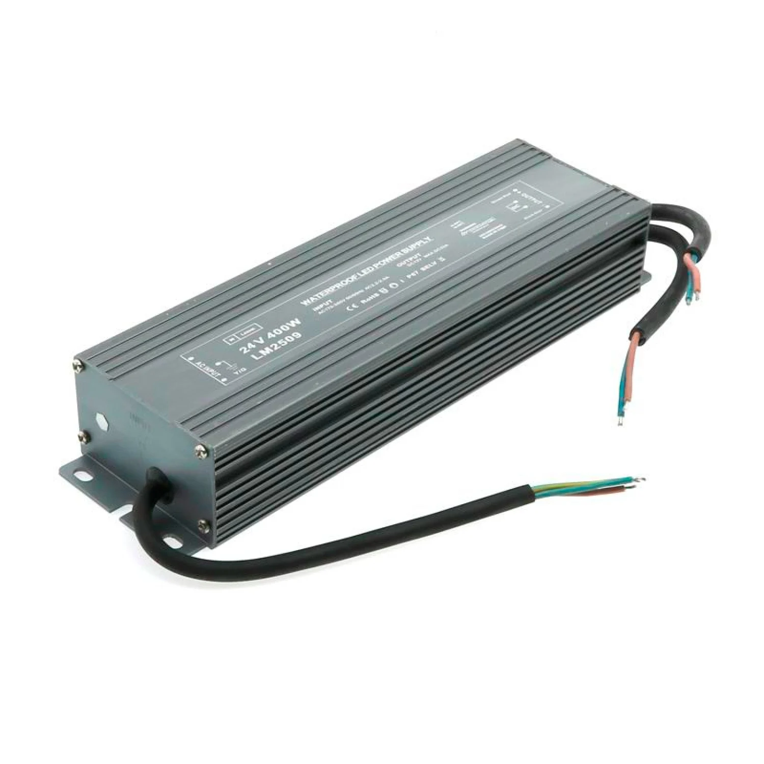 Fuente de Alimentación Para Tiras LED 400W 24VDC IP65