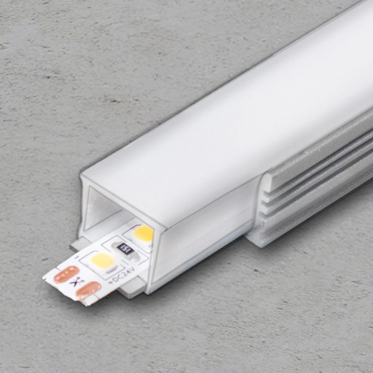 Perfil de Aluminio Aqua IP65 2 metros