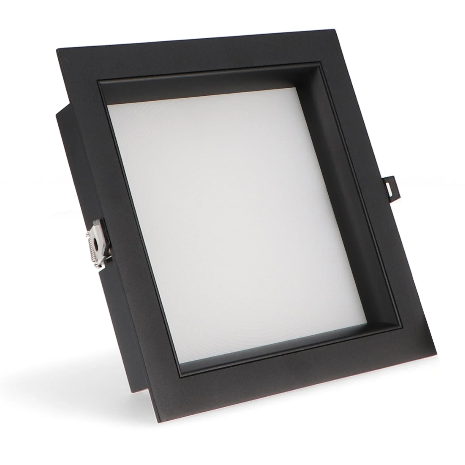 Foco Downlight LED Negro Cuadrado 30W CCT
