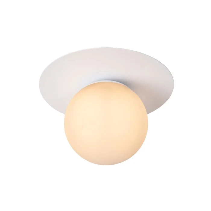Lucide TRICIA Lámpara de Techo Blanca, 1 luz