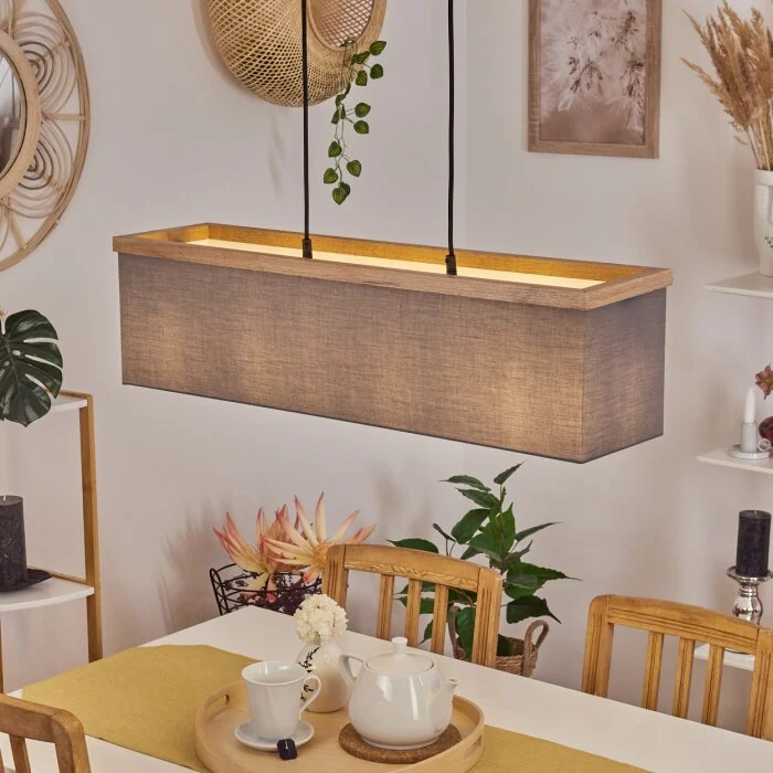 Lure Lámpara Colgante Negro, 4 luces