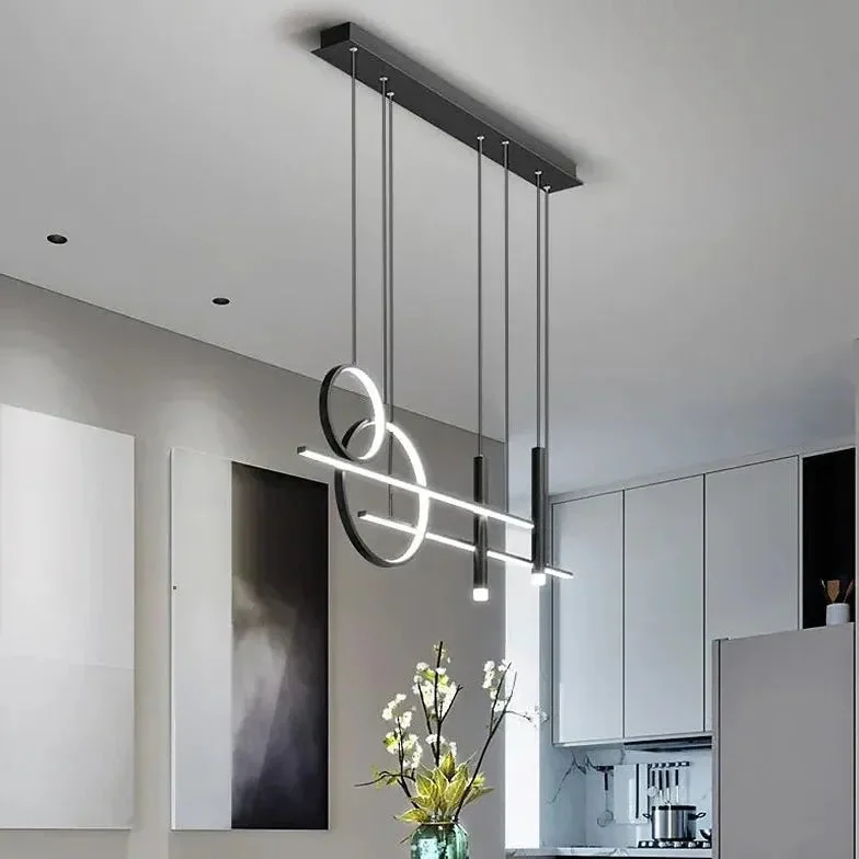 Lamparas colgantes para islas de cocina diseño moderno y creativo para comedor