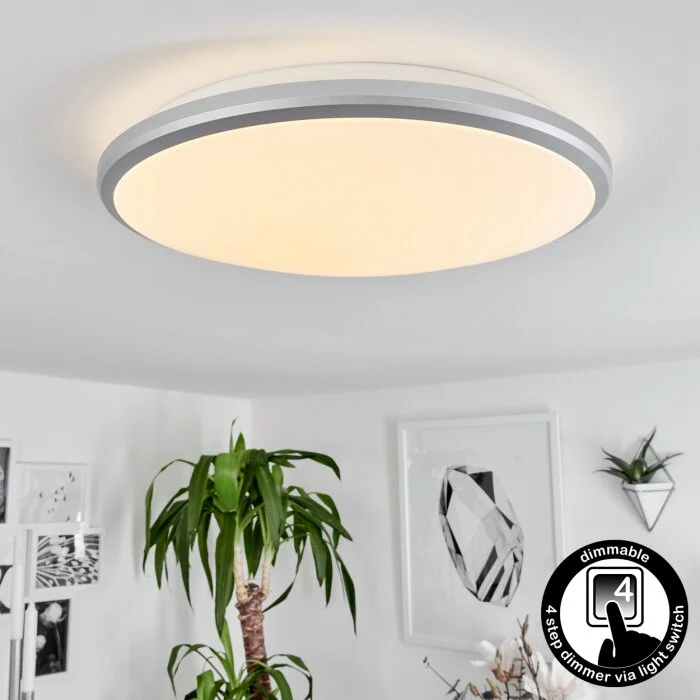 Magdala Lámpara de Techo LED Blanca, 1 luz
