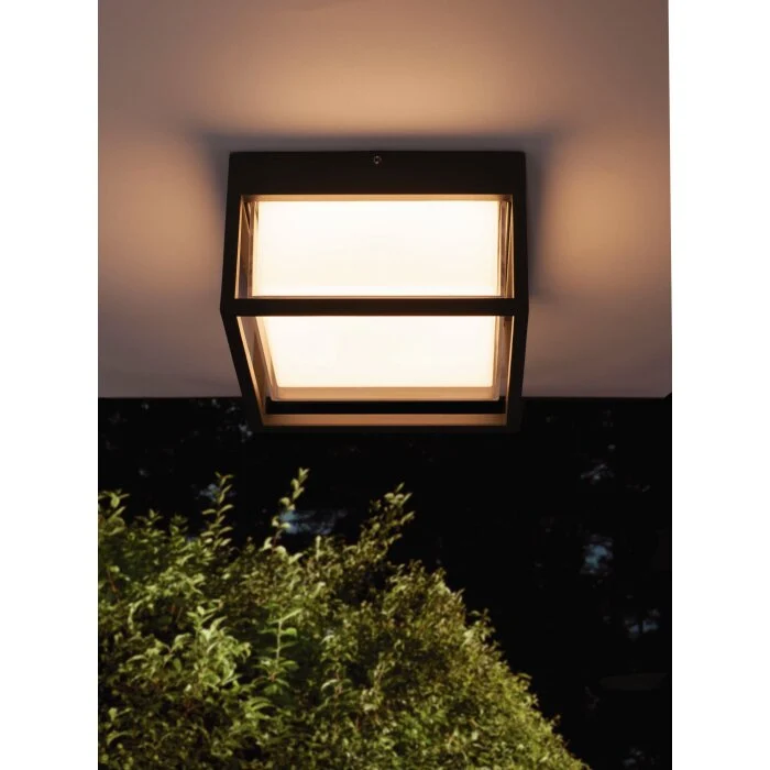 Mantra CHAMONIX Lámpara de techo para exterior LED Gris, 1 luz