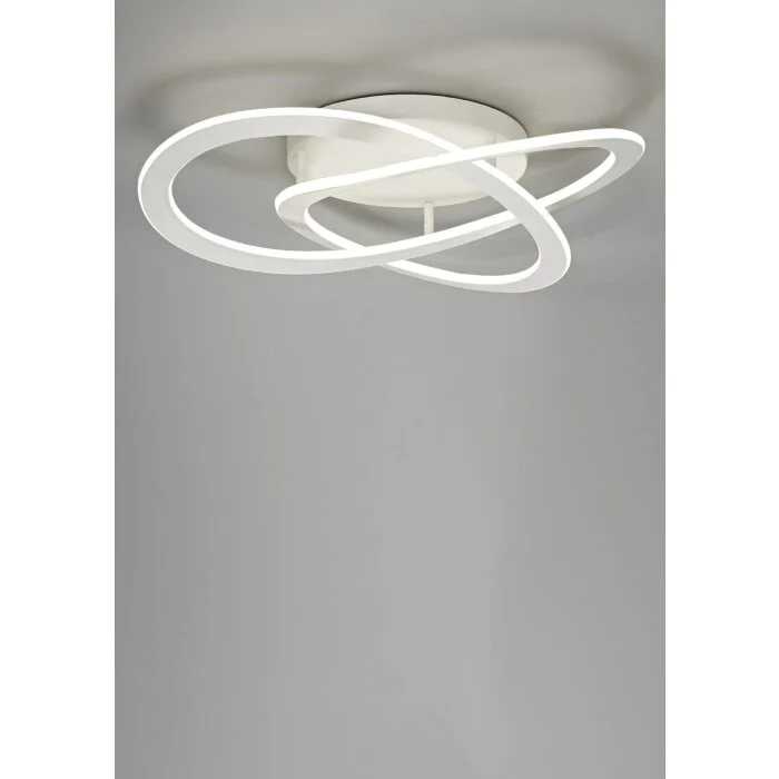 Mantra PLANET Lámpara de Techo LED Blanca, 1 luz