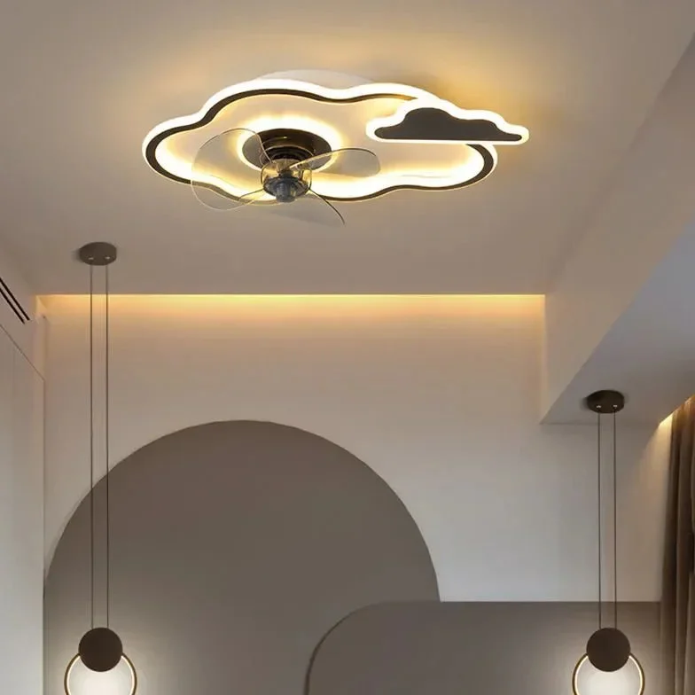 Ventiladores de techo pequeños con luz para dormitorio infantil