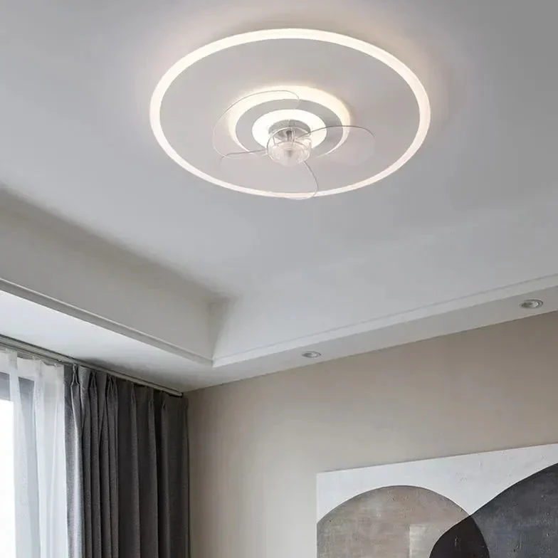 lamparas con ventilador de techo para dormitorio simplificado silencioso