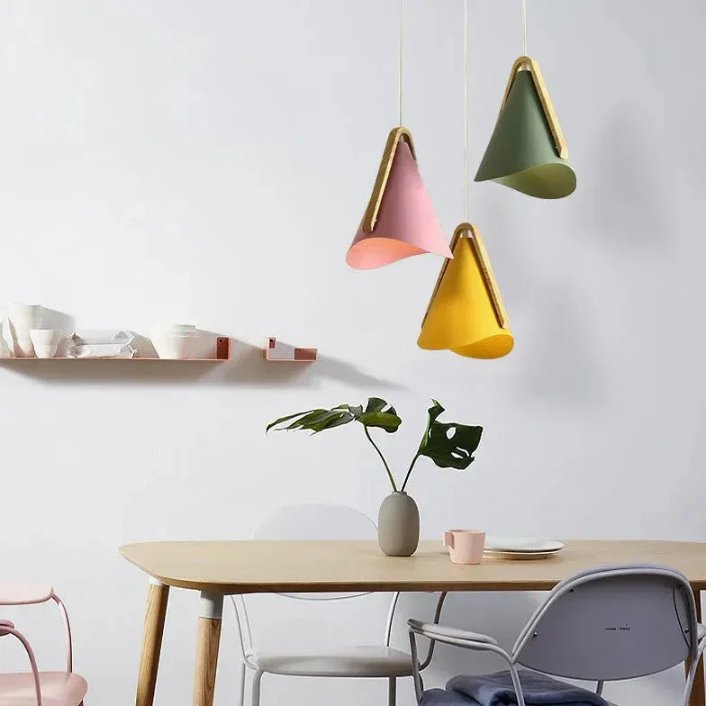 Lamparas colgantes pequeñas diseño moderno y creativo estilo macarons