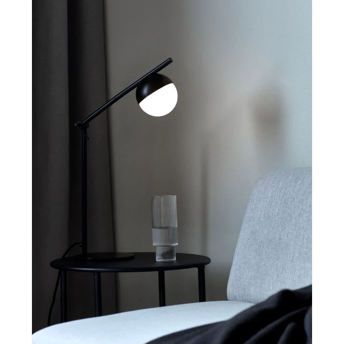 Nordlux CONTINA Lámpara de mesa Negro, 1 luz