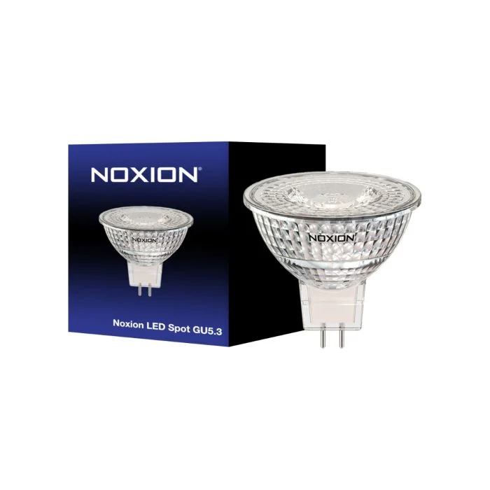 Noxion Foco LED GU5.3 MR16 4.4W 345lm 60D - 830 Luz Cálida | Regulable - Reemplazo 35W