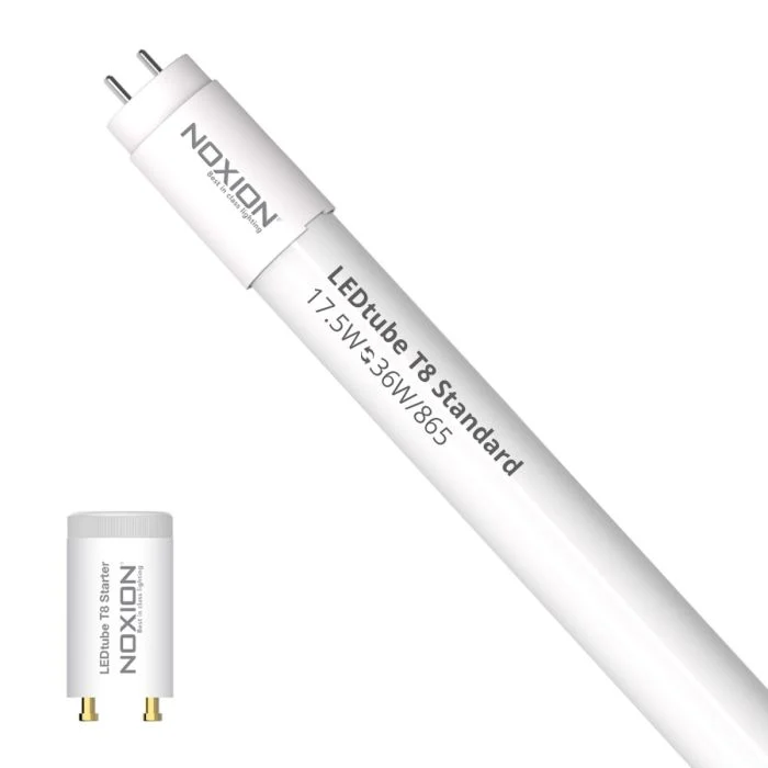 Noxion Tubo LED T8 Avant (EM/Mains) Standard Output 17.5W 1800lm - 865 Luz de Día | 120cm - Reemplazo 36W
