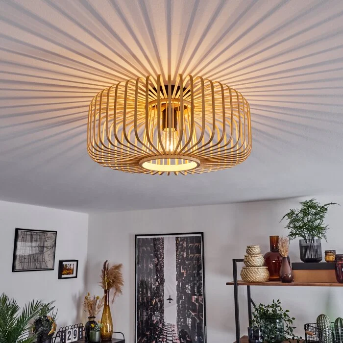 Oravi Lámpara de Techo Crudo, 1 luz