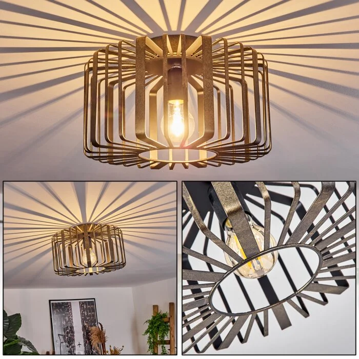 Oravi Lámpara de Techo Bronce, 1 luz