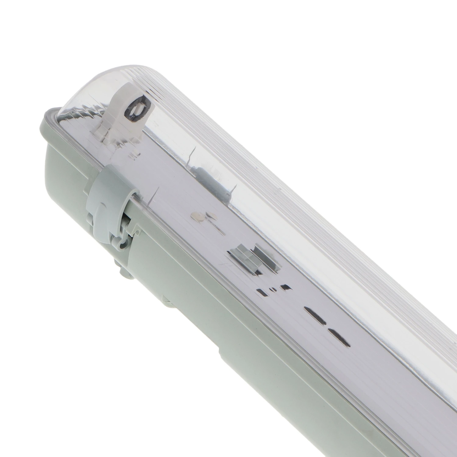 Pantalla Estanca para un tubo LED 1500 mm (Conexión 1 Lateral)