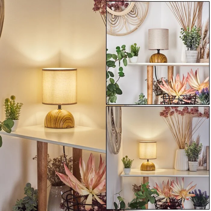 Passila Lámpara de mesa Color madera, 1 luz