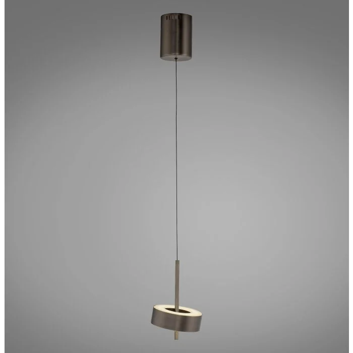 Paul Neuhaus Q-Serie Q-Rotate Lámparas colgantes LED Marrón, 1 luz, Mando a distancia