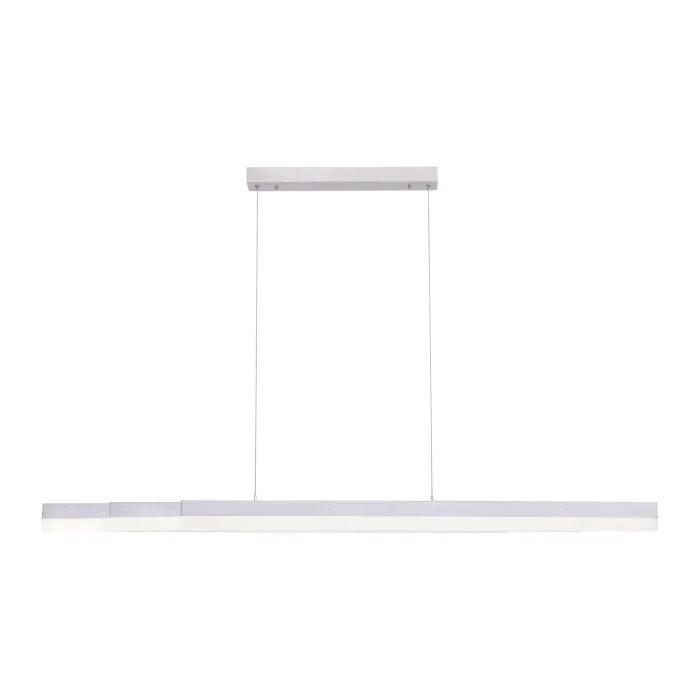 Paul Neuhaus Q-TOWER Lámpara Colgante LED Aluminio, 3 luces, Mando a distancia