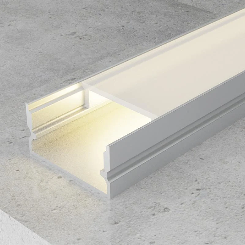 Perfil Aluminio de Superficie Sino 12/24V/220V 2 metros