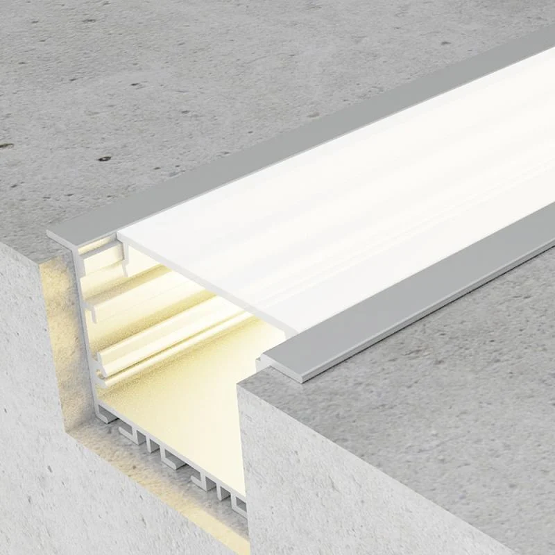 Perfil Aluminio para Empotrar con Alas Epyf 12/24V/220V 2 metros