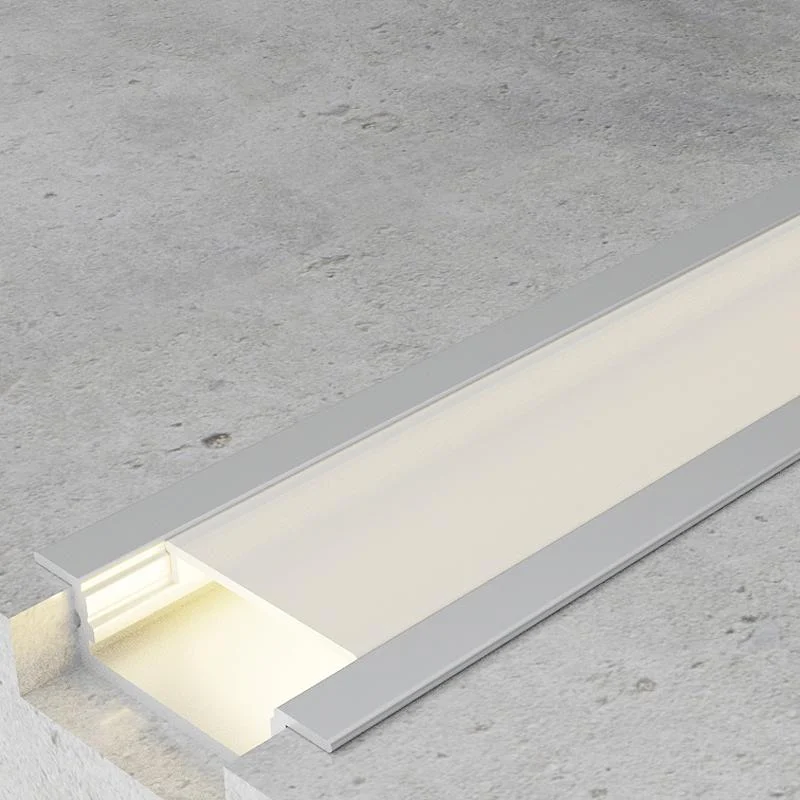 Perfil Aluminio para Empotrar con Alas Fiao  2 metros