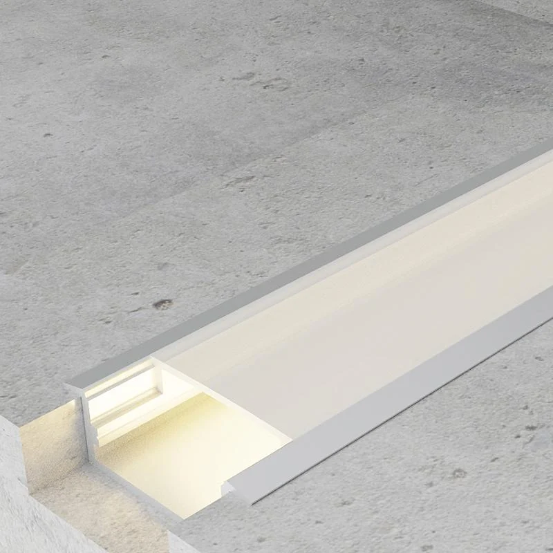 Perfil Aluminio para Empotrar con Alas Long 12/24V/220V 2 metros