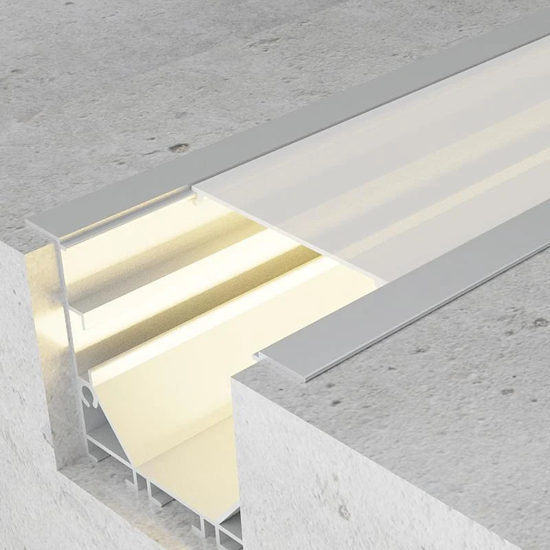 Perfil Aluminio para Empotrar con Alas Phey 12/24V/220V 2 metros – Opcional Colgante