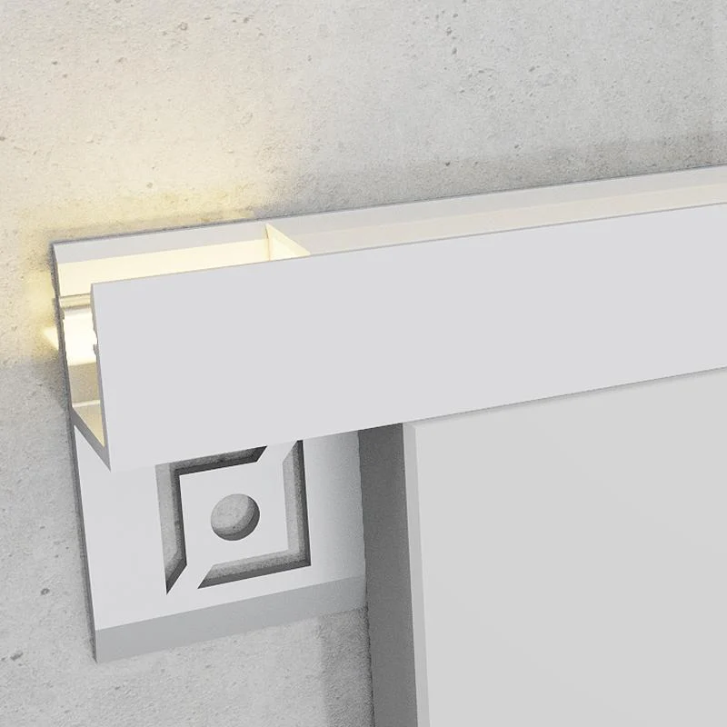 Perfil de Aluminio para Empotrar con alas Def 12/24V 2 Metros