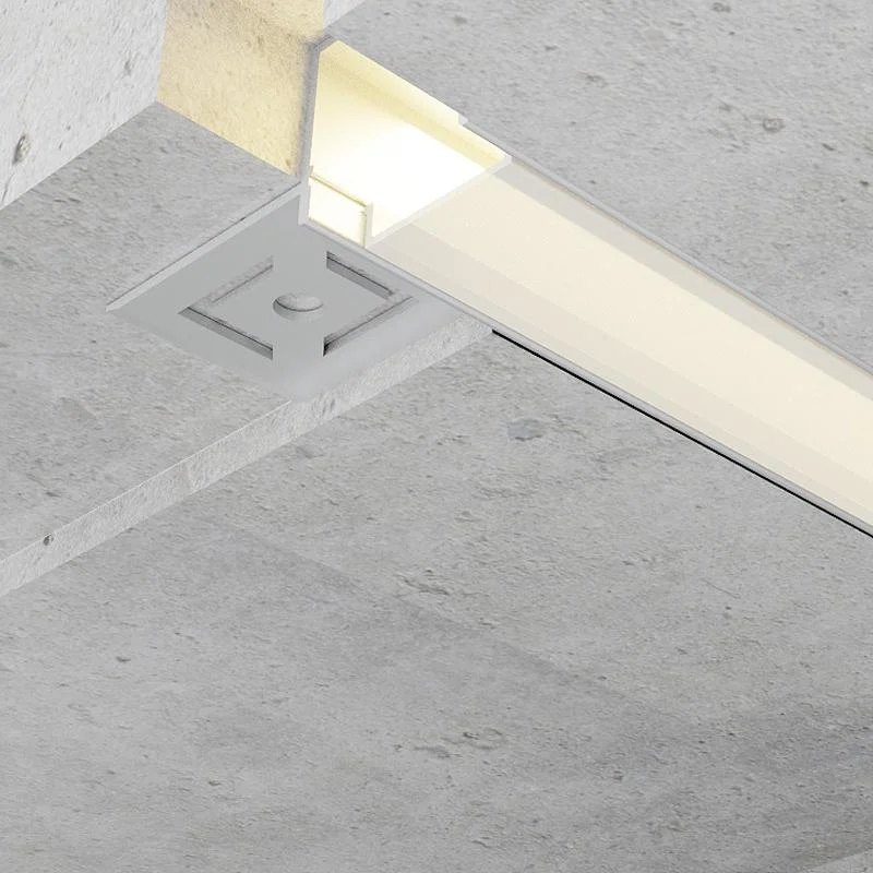 Perfil de Aluminio Gilg Empotrable 2 Metros