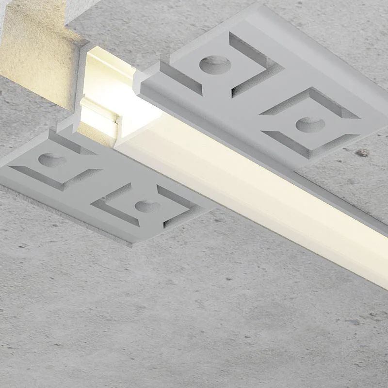 Perfil de Aluminio Jut Empotrable 2 Metros