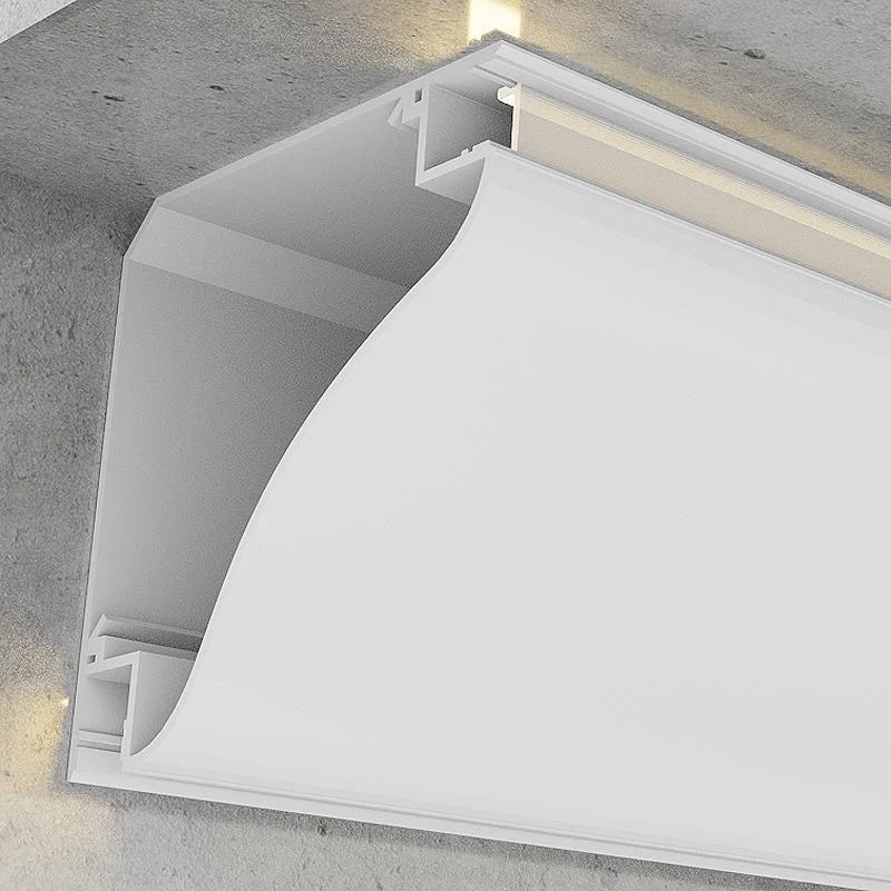 Perfil de Aluminio L para Esquinas Beat Lacado Blanco 12/24V 2 metros