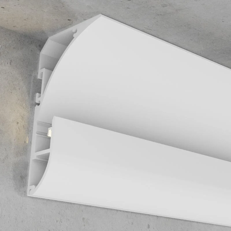 Perfil de Aluminio L para Esquinas Sea Lacado Blanco 12/24V 2 metros