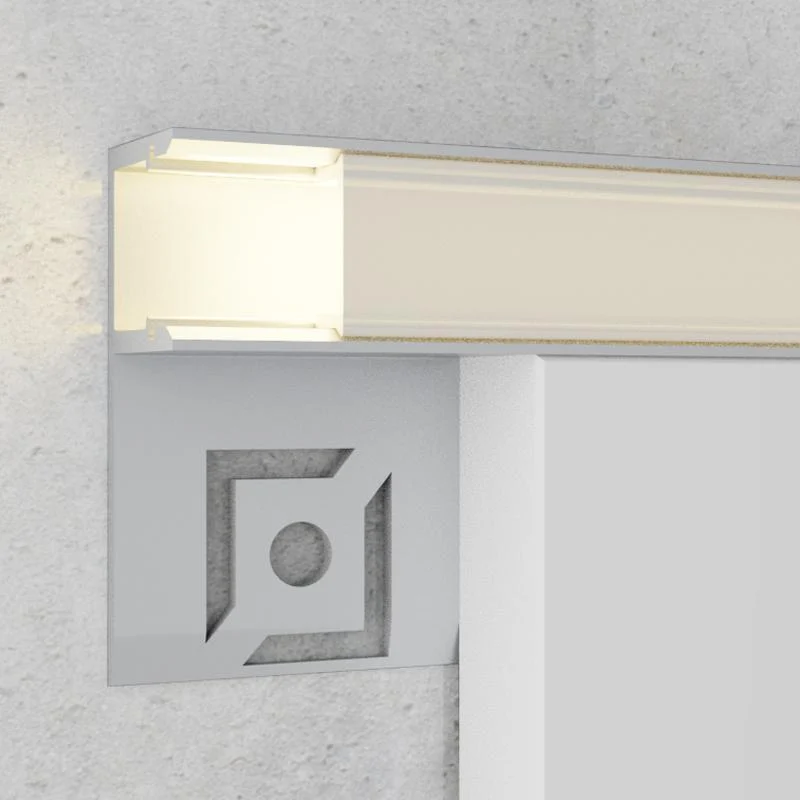 Perfil de Aluminio para Empotrar con alas Ope 12/24V 2 Metros