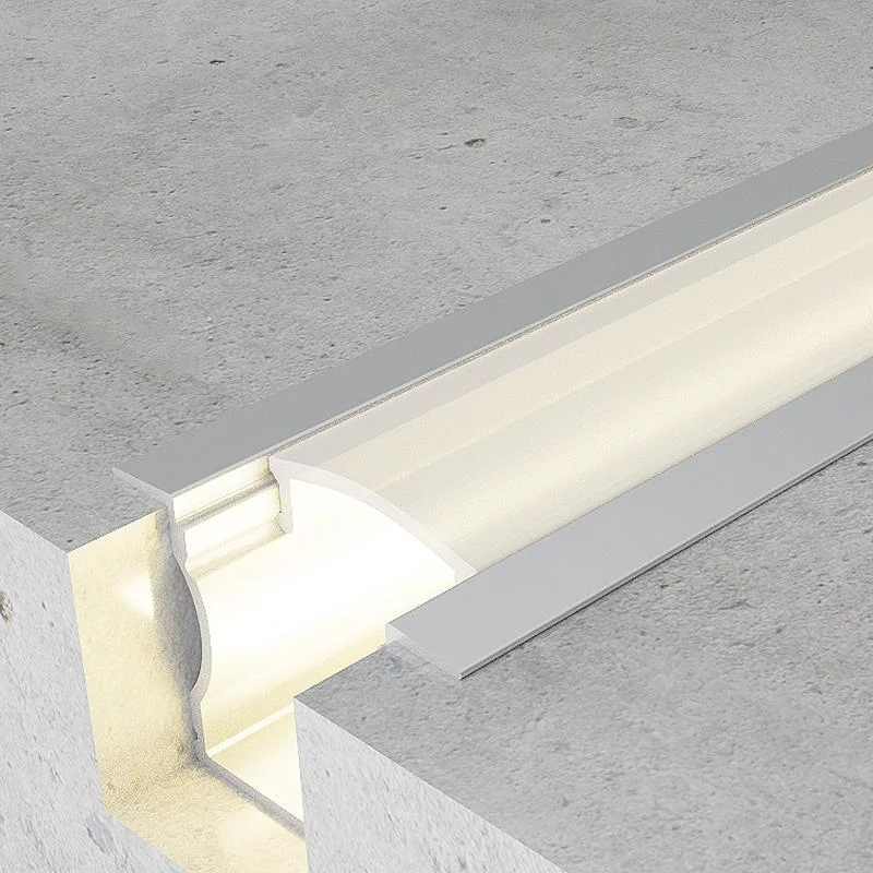 Perfil de Aluminio para Empotrar con alas Live 12V/24V 2 metros