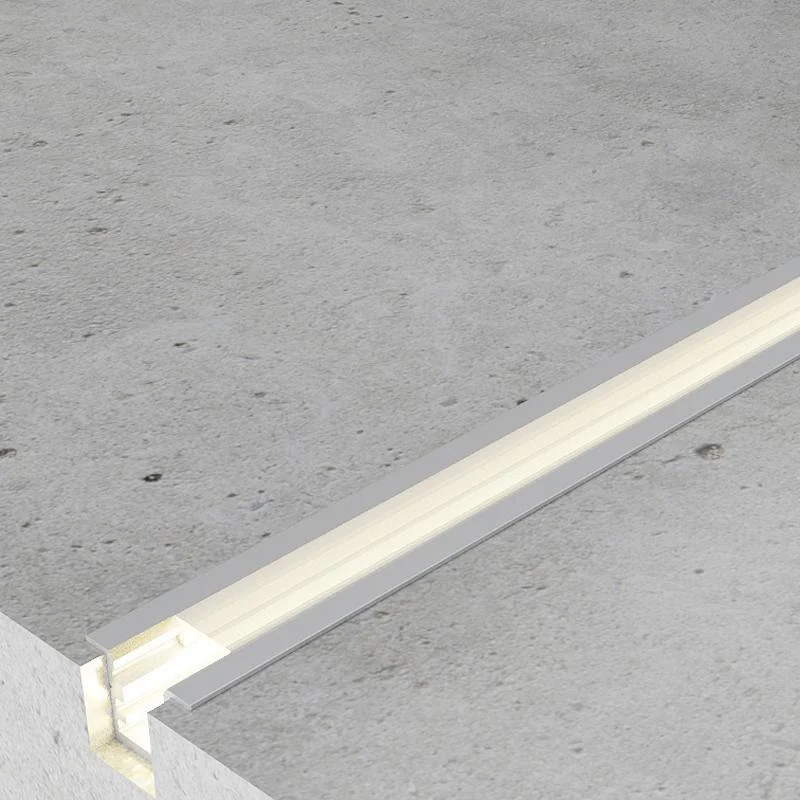 Perfil de Aluminio para Empotrar con alas Sor 12V/24V 2 metros