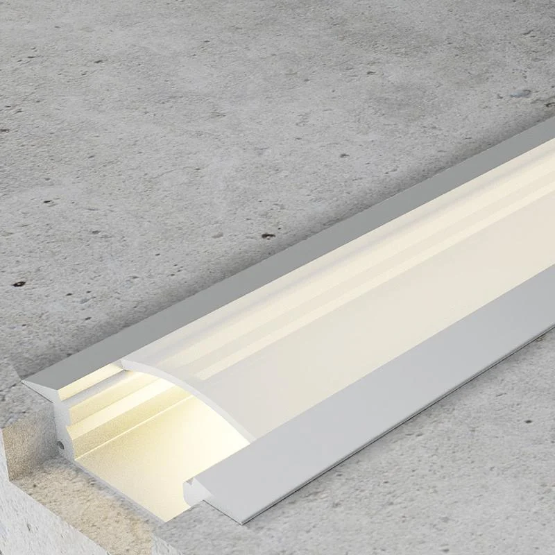 Perfil de Aluminio para Empotrar con alas Sub 12V/24V 2 metros