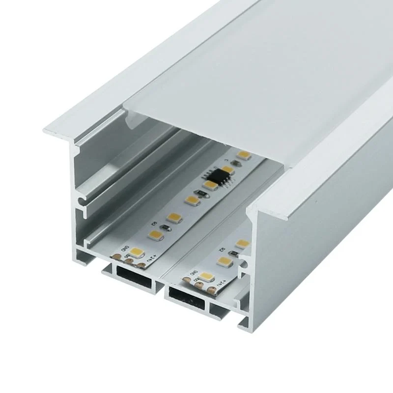 Perfil de Aluminio Splash para Empotrar 12V/24V/220V 2 Metros