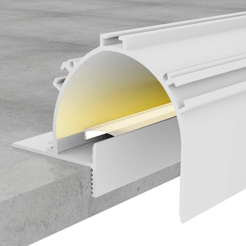 Perfil de Aluminio Sunn Lacado Blanco 12/24V 2 metros
