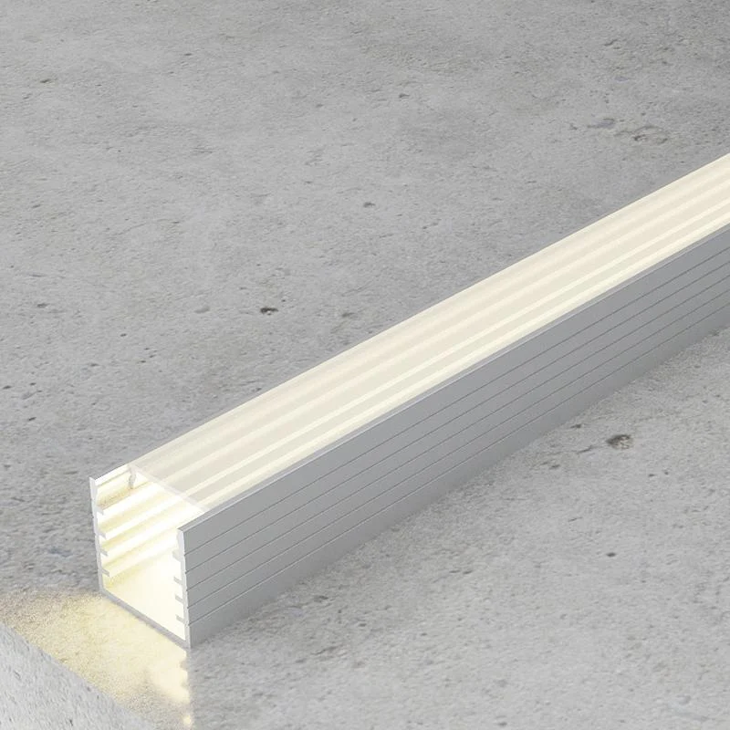 Perfil de Aluminio U Superficie Jesf 12V/24V 2 metros