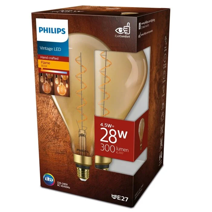 Philips LED E27 5 Watt 1800 Kelvin 300 Lumen