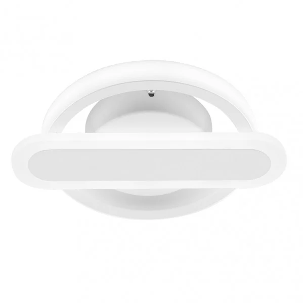 Plafón LED 26W Decorativo Blanco Metal / Acrílico Memoria de color incorporada