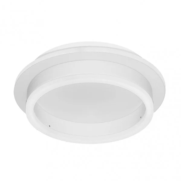 Plafón LED 30W Decorativo Blanco Metal / Acrílico Memoria de color incorporada
