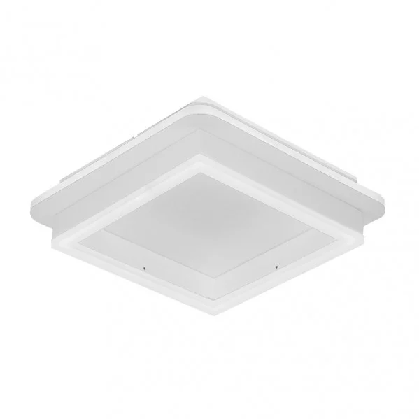 Plafón LED 41W Decorativo Blanco Metal / Acrílico Memoria de color incorporada