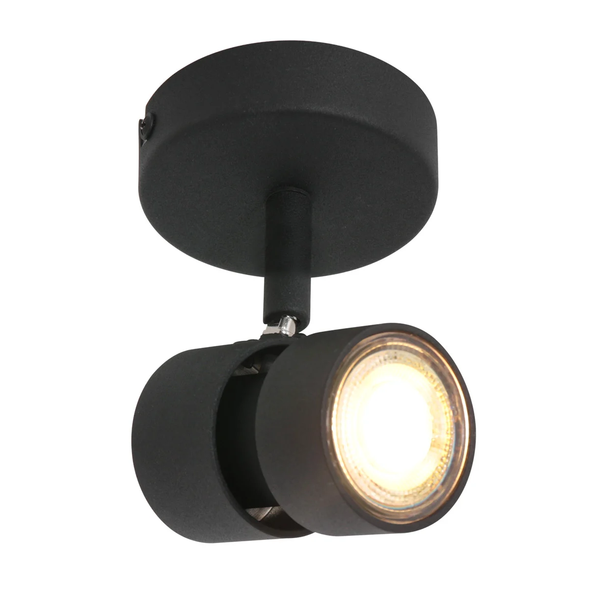 Plafón diseño LED Steinhauer Natasja led negro