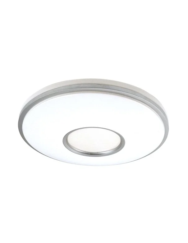 Plafón Led 49 cm 3000-4000-6400K Marco Plata
