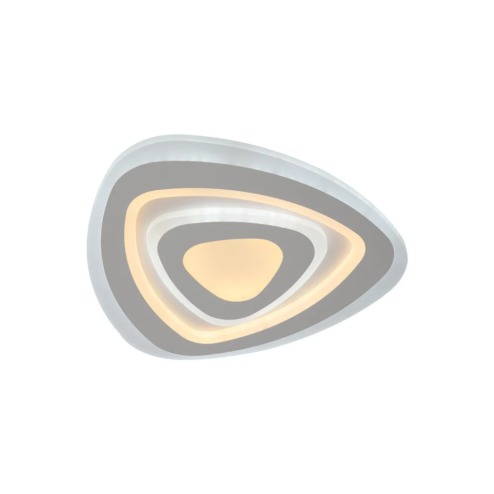 Plafón LED 98W Decorativo Blanco Metal / Policarbonato Memoria de color incorporada