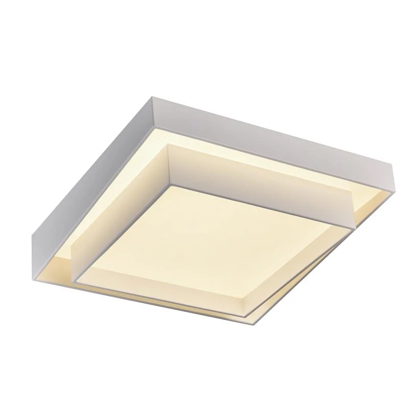 Plafón LED Cuadrado Decorativo de Techo 120W CCT + Mando
