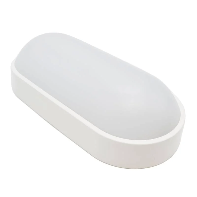 Plafón LED Luxtar Oval 8W IP54 para Exterior