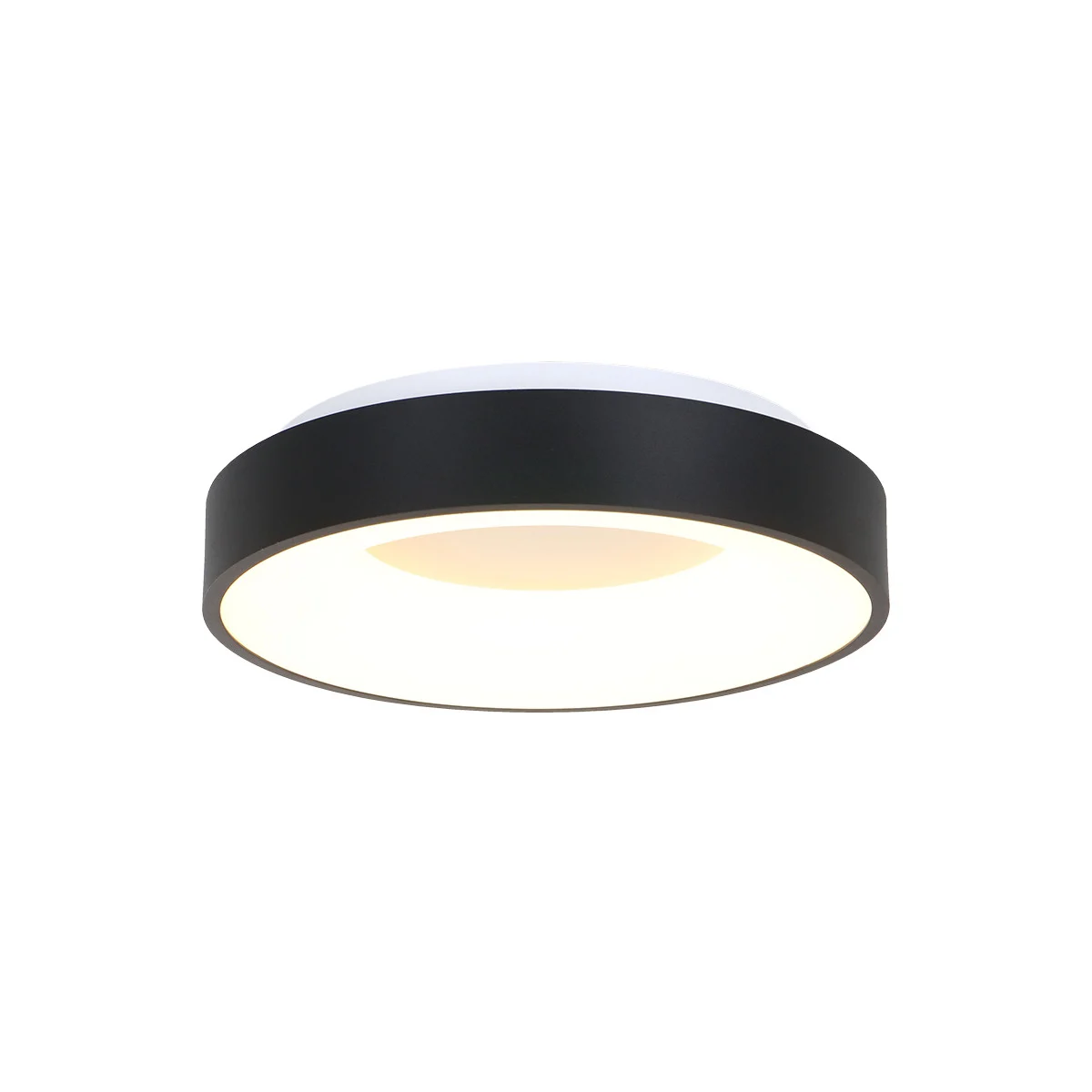 Plafón LED negro Steinhauer Ceiling and Wall