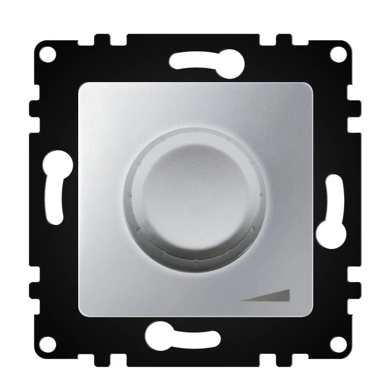 Potenciómetro Regulador Gris 40-600W Triac IP20 Serie wLux