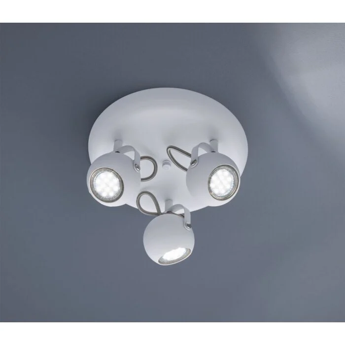 Reality BASTIA Proyector Blanca, 3 luces